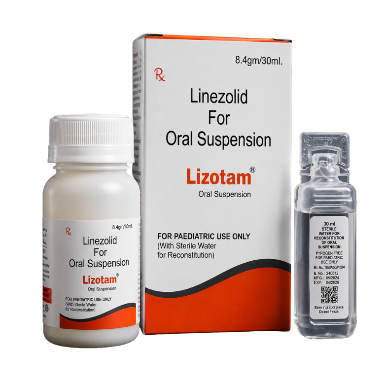 Lizotam Suspension - Linezolid